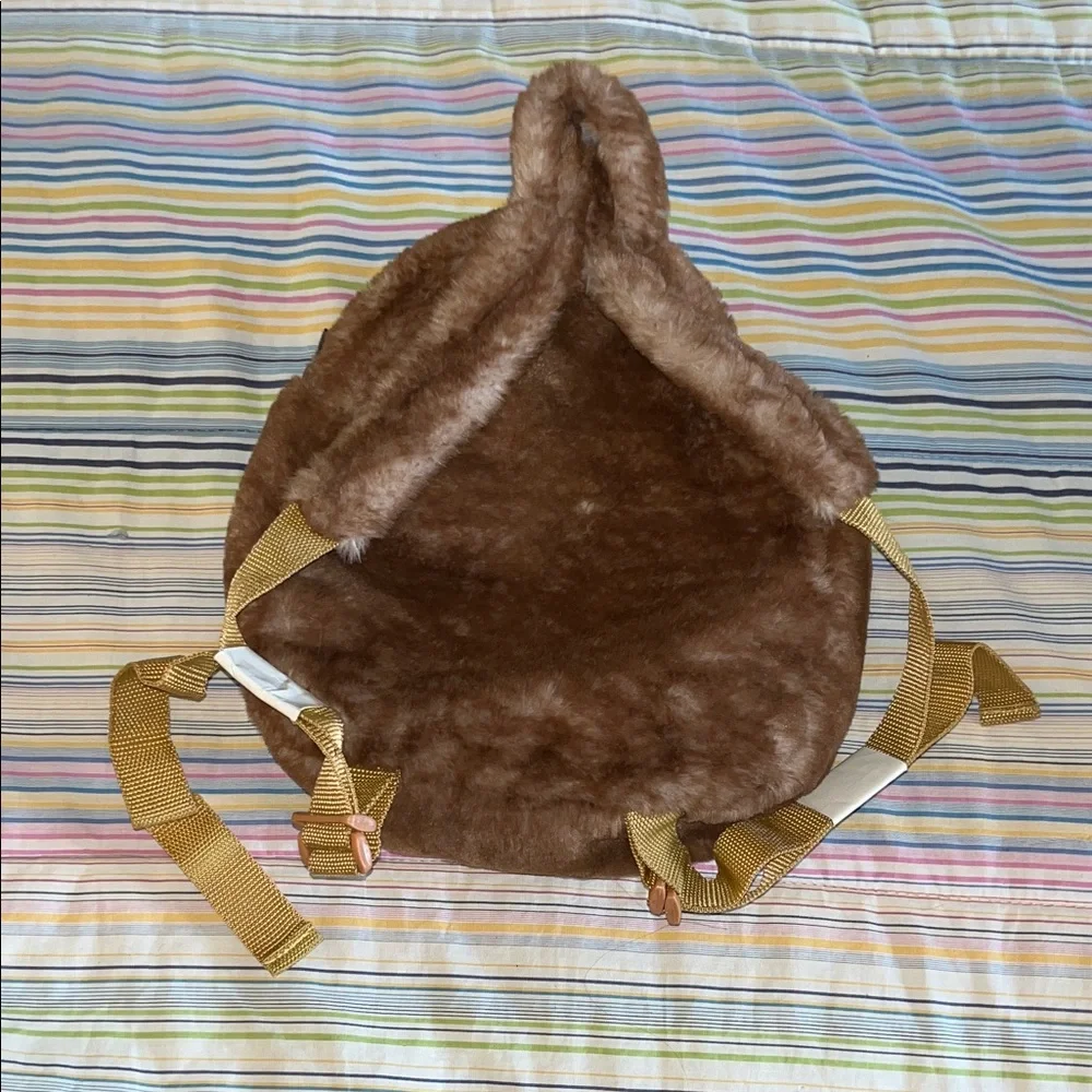 Brown and Cream Kids‎ Animal Backpack